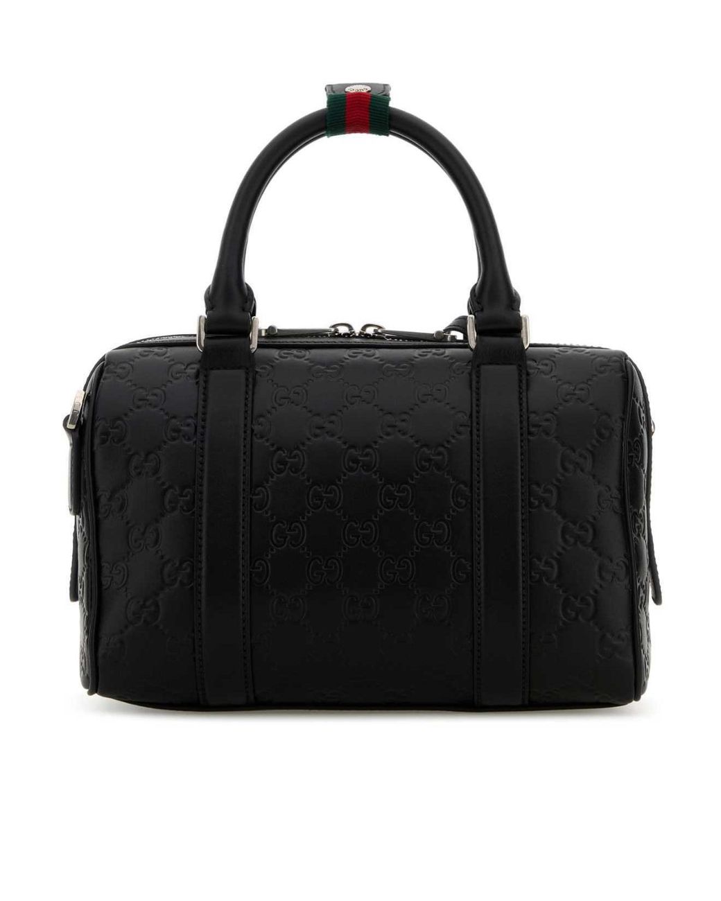 Gucci Black Monogram Small Duffle Bag for men