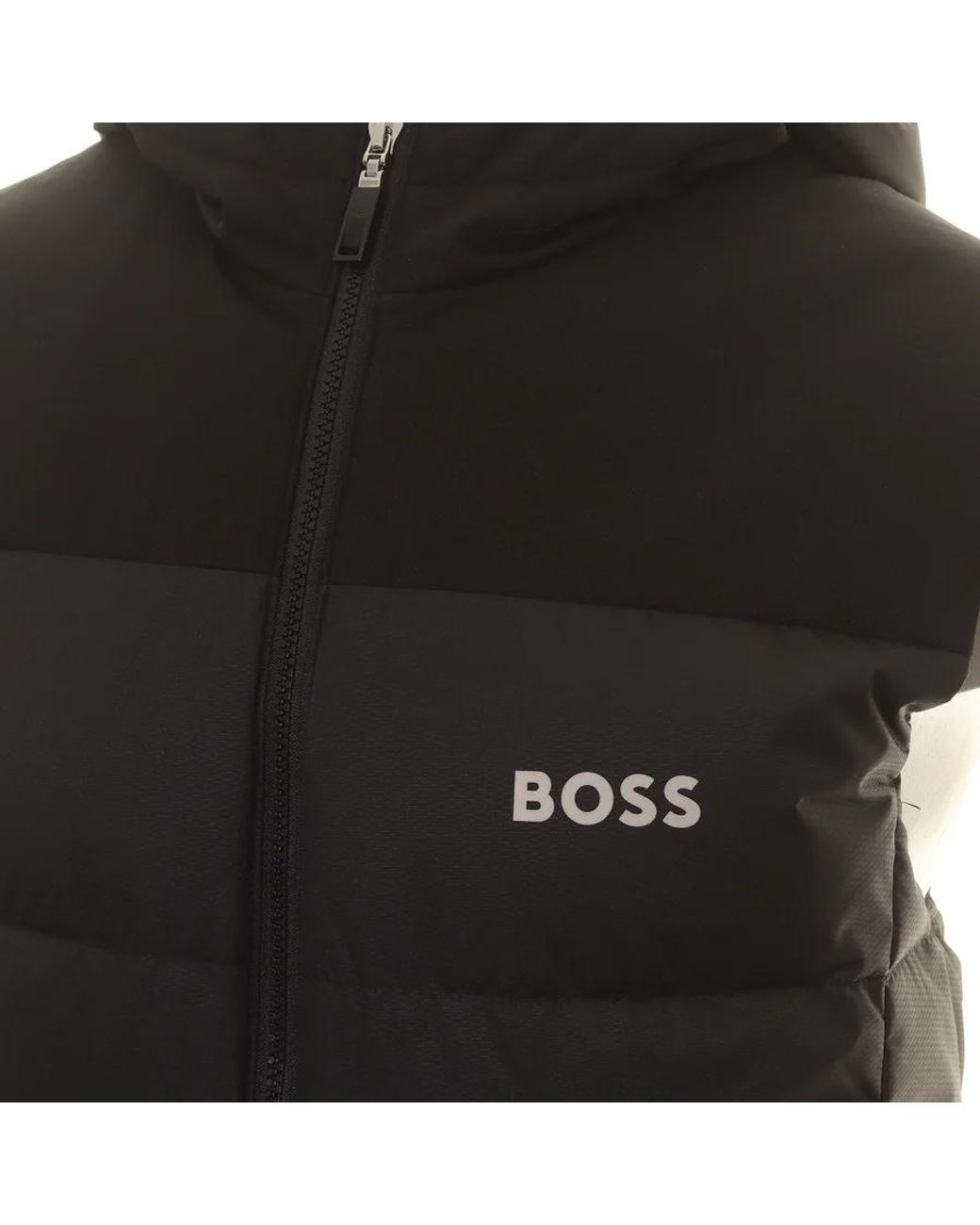 Boss Black Logo Vest Down Jacket for men