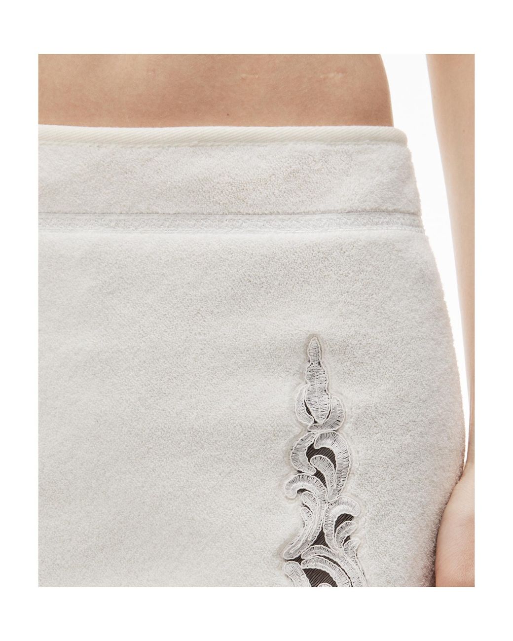 Alexander Wang White Mini Skirt