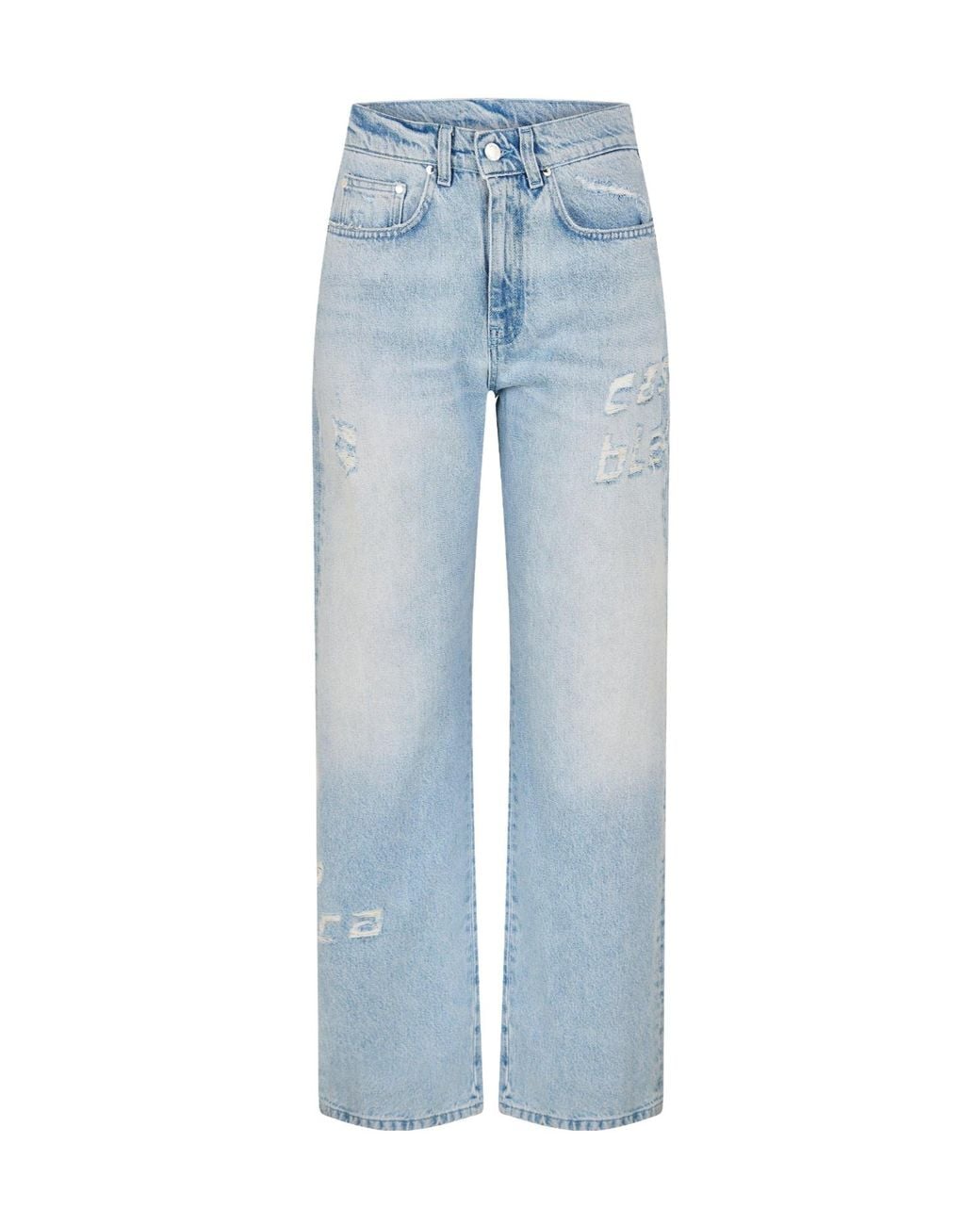 Casablanca Blue Belt-Loop Jeans