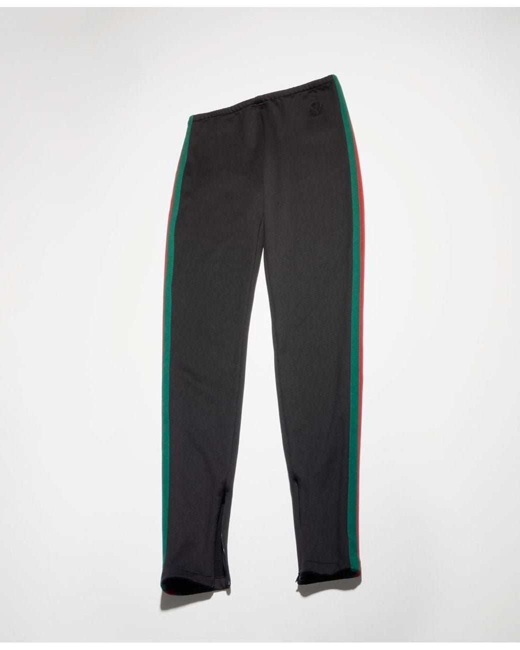 Gucci Gray Technical Jersey Leggings With Web
