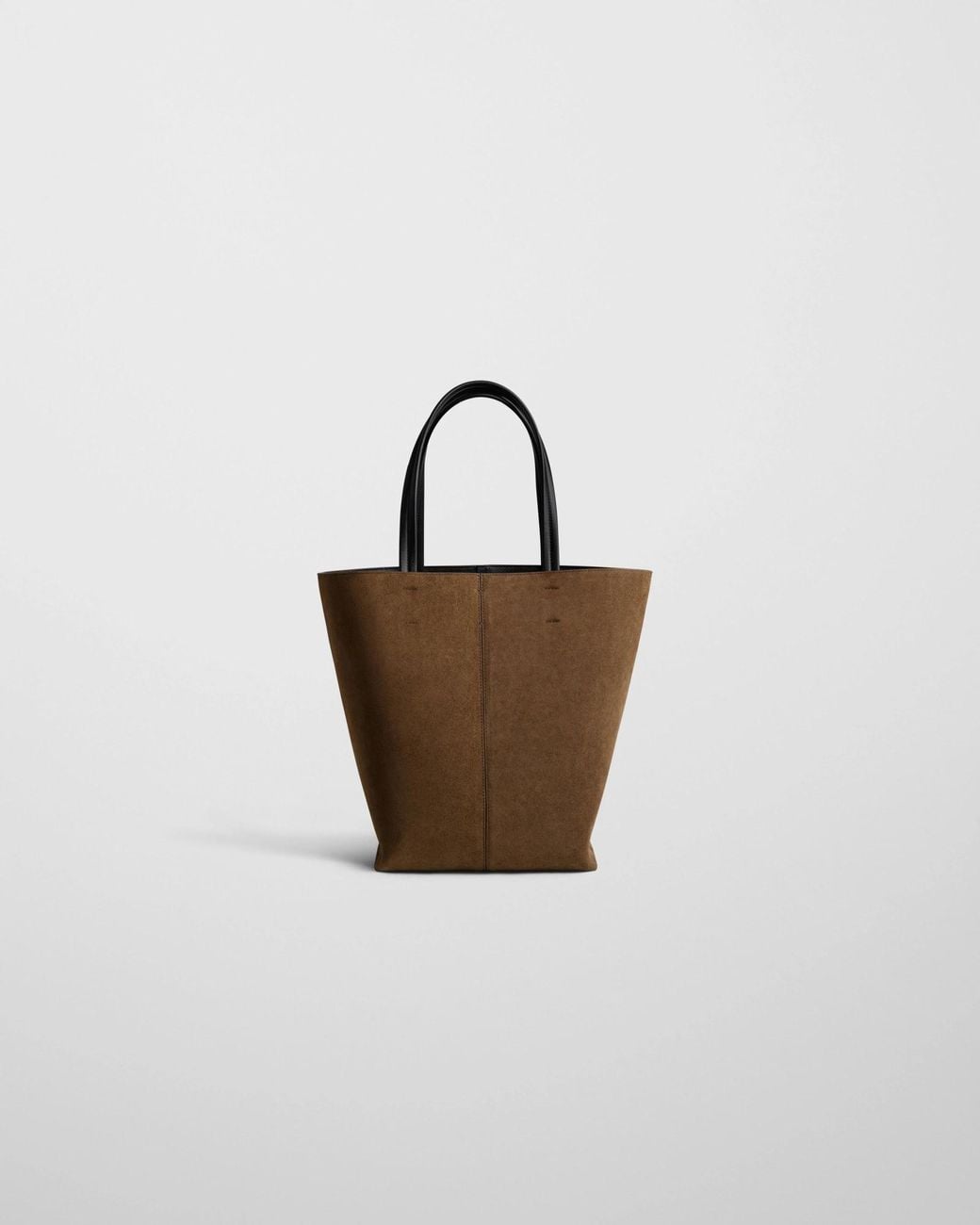 Phoebe Philo Brown Double-Handle Shoulder Bag