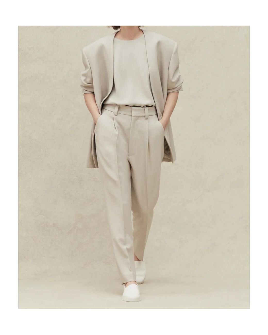Fear Of God Natural Casual Pants With Belt Loops for men