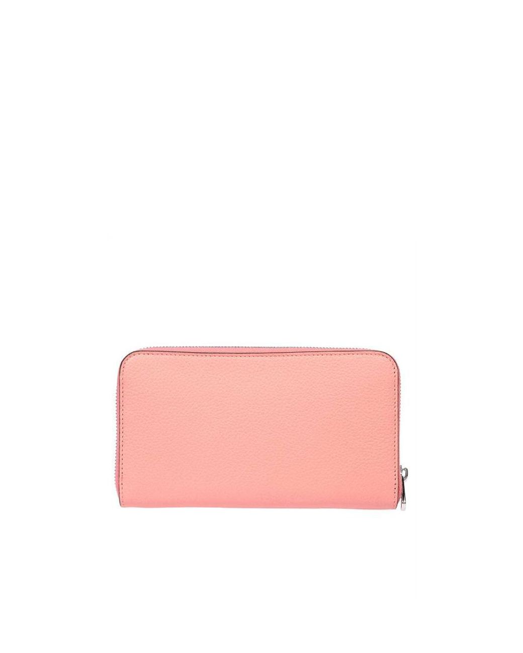 Ferragamo Pink Logo Wallet
