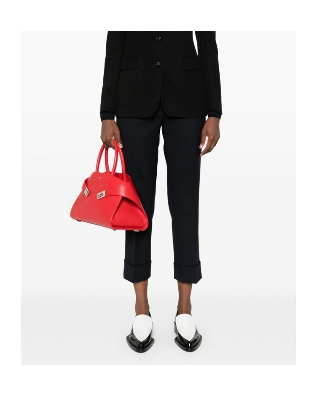 Incotex Blue Cropped Trousers