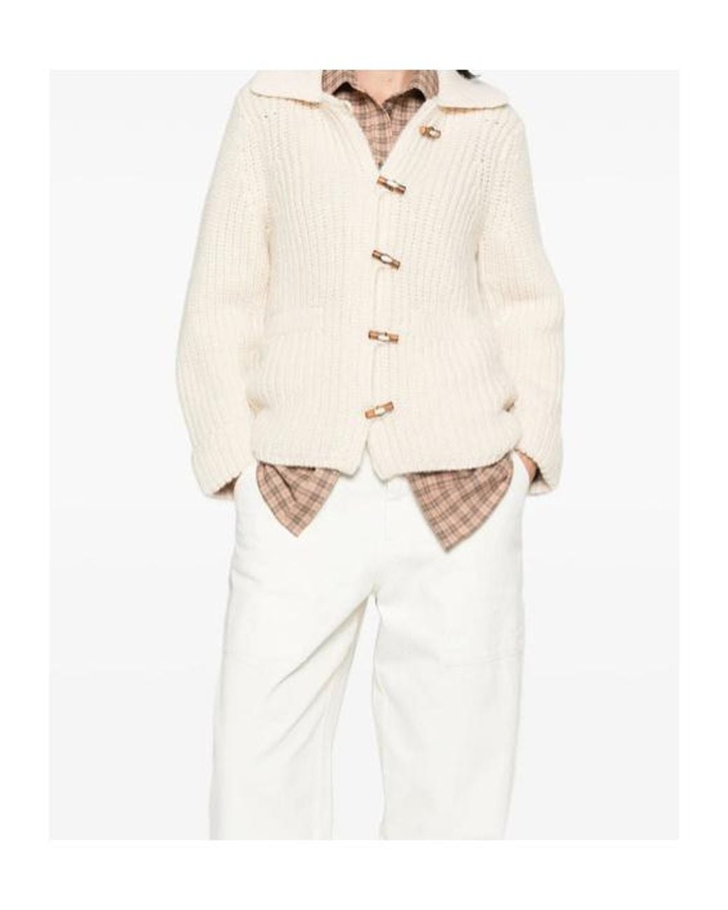 Isabel Marant Natural Isabel Marant Étoile Delinda Textured Cardigan