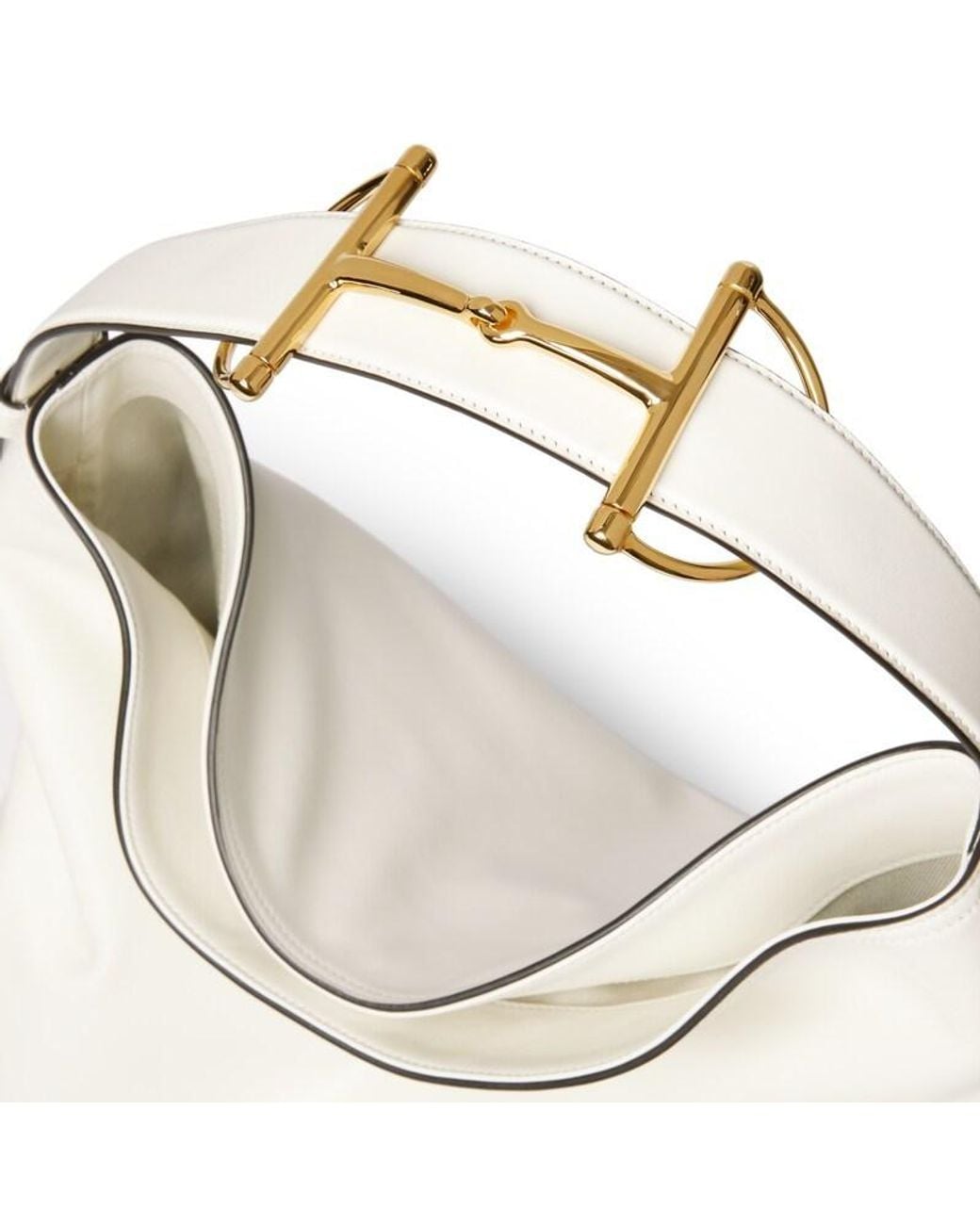 Gucci Natural Beatrix Large Tote Bag, Leather