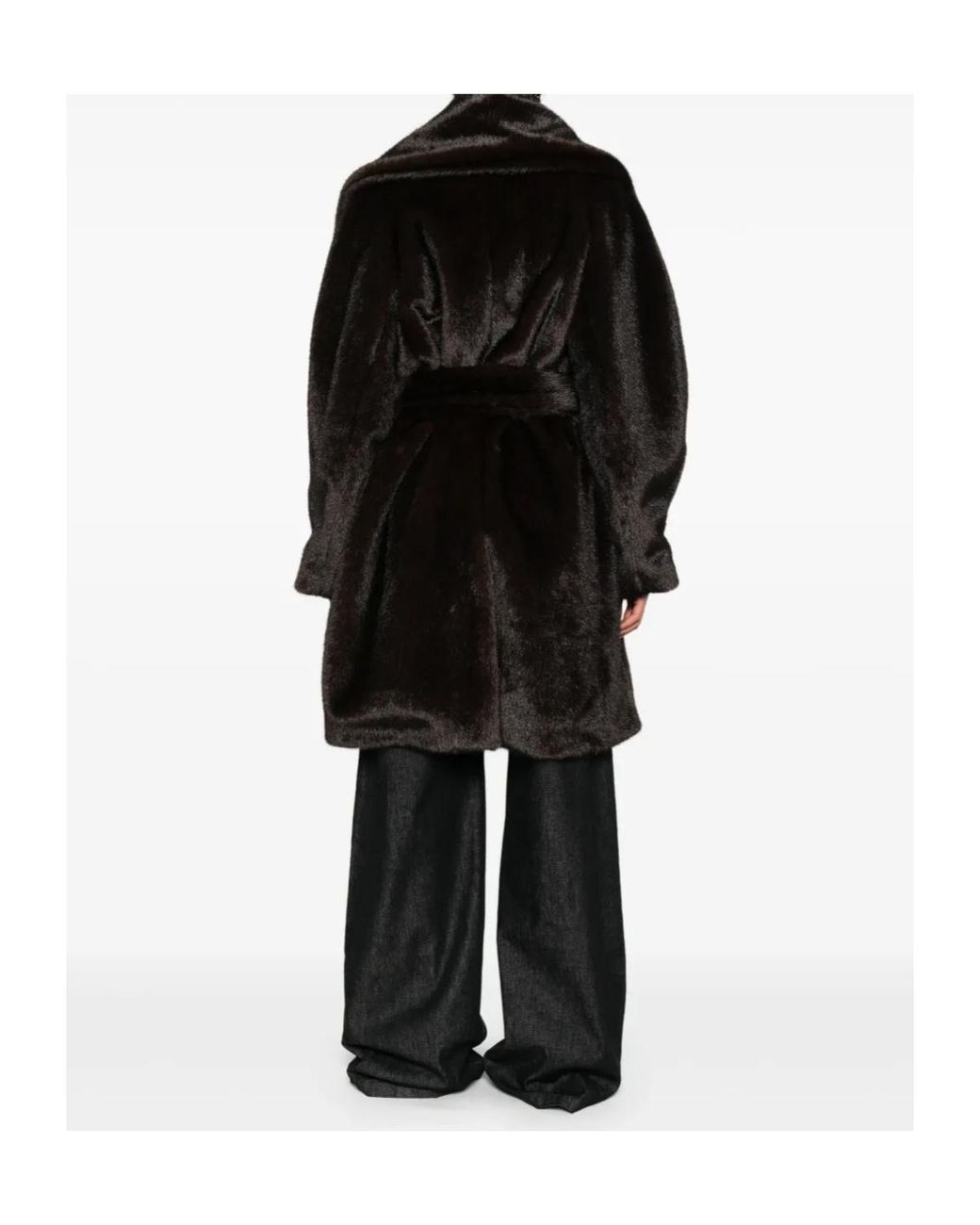 Coperni Black Belted Coat