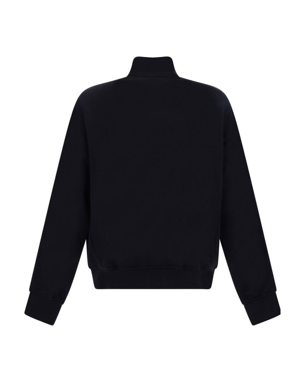 DSquared² Blue Logo Printed Zip-Up Sweatshirt for men