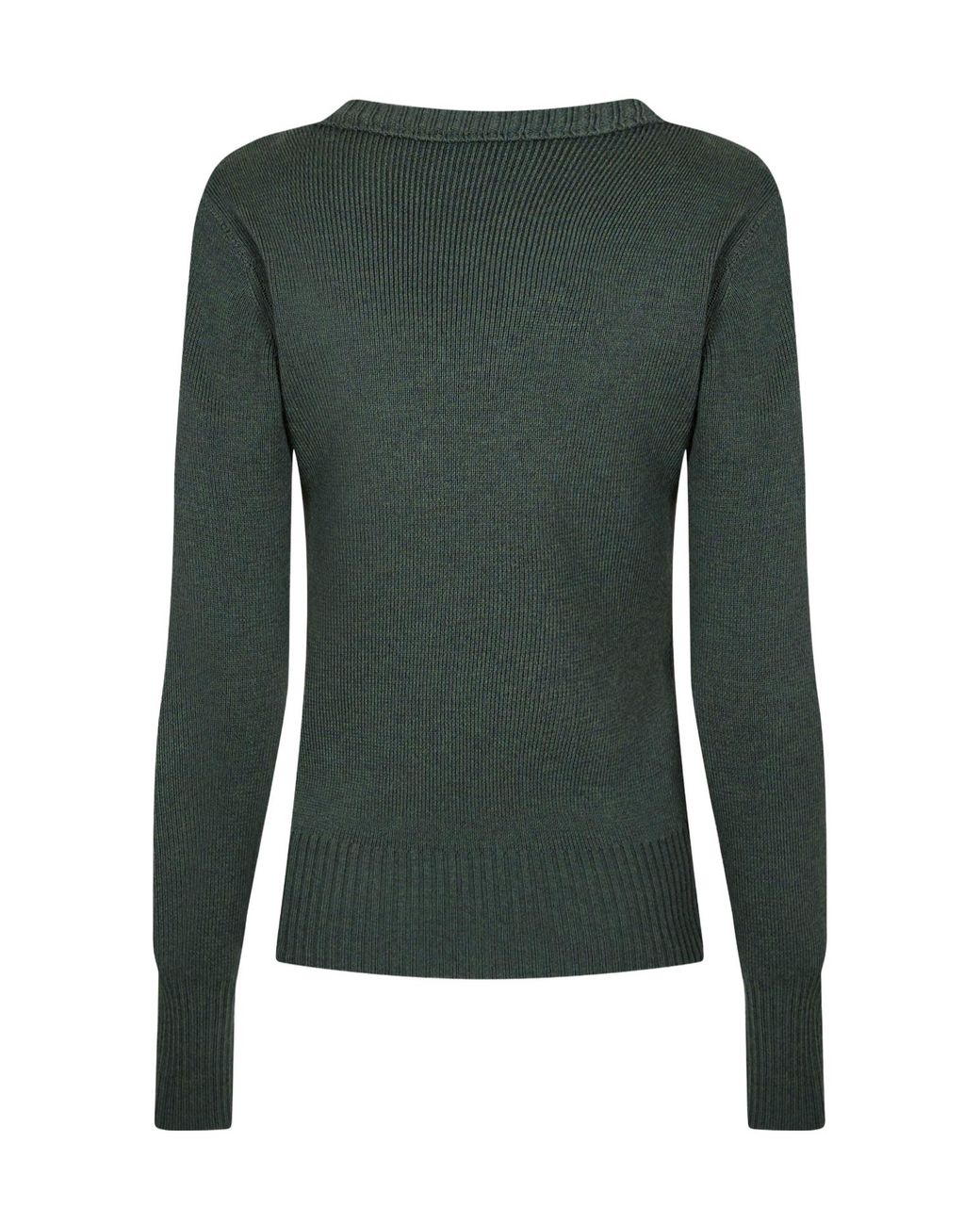 Chloé Green Elegant Knitted Sweater