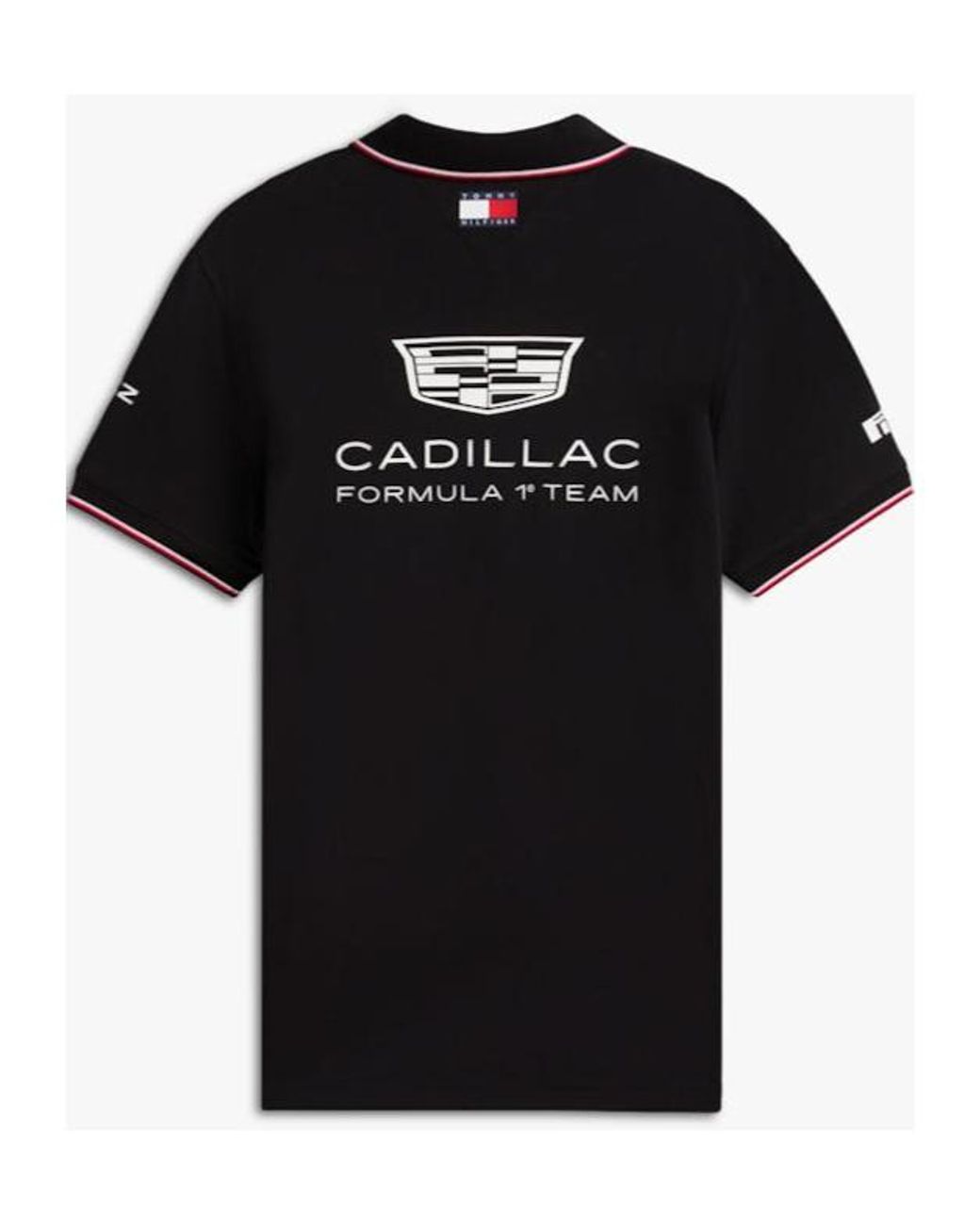 Tommy Hilfiger Black Short-Sleeved Polo Shirt for men