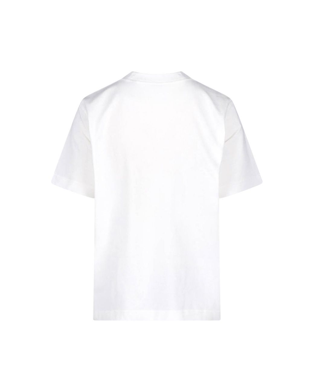 Burberry White Heart Knight Crewneck T-Shirt