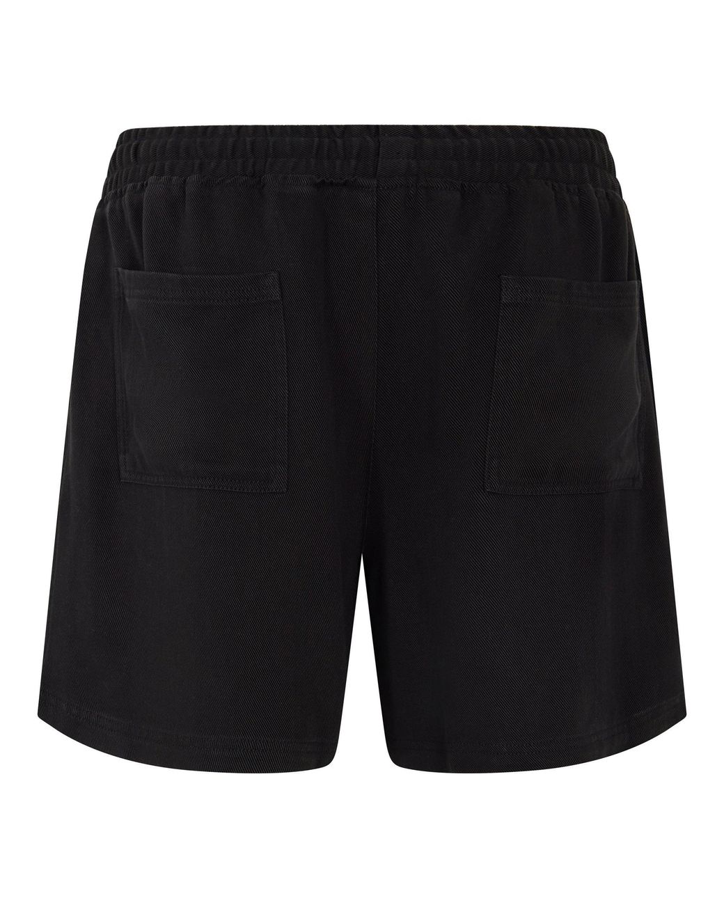 Represent Black Woven Tracksuit Shorts for men