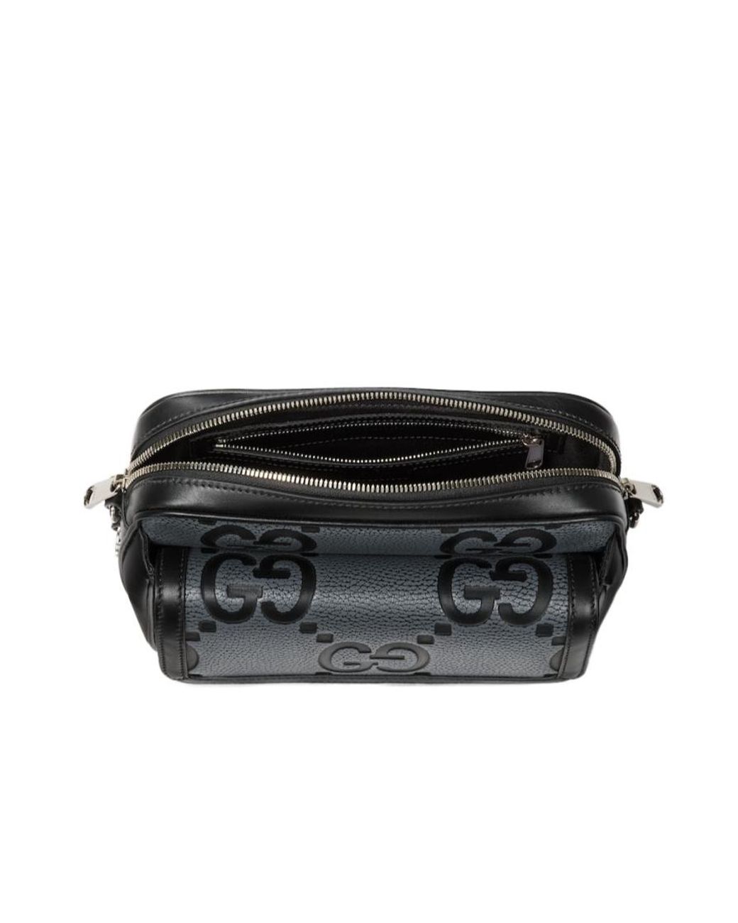 Gucci Black Gg Jumbo Small Crossbody Bag for men