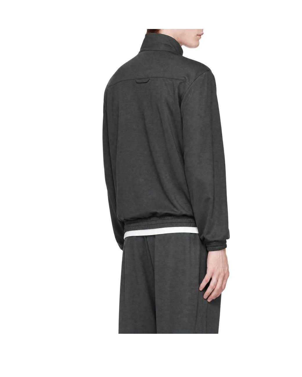 Rier Black Zippered Jacket for men