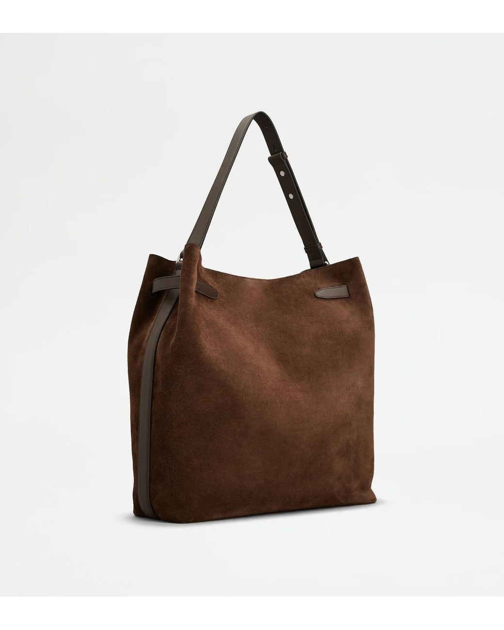 Tod's Brown Tim Medium Hobo Shoulder Bag for men