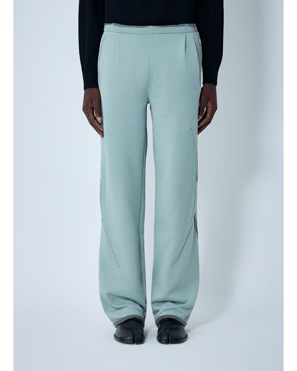 Kiko Kostadinov Blue Vig K-Dart Pants for men