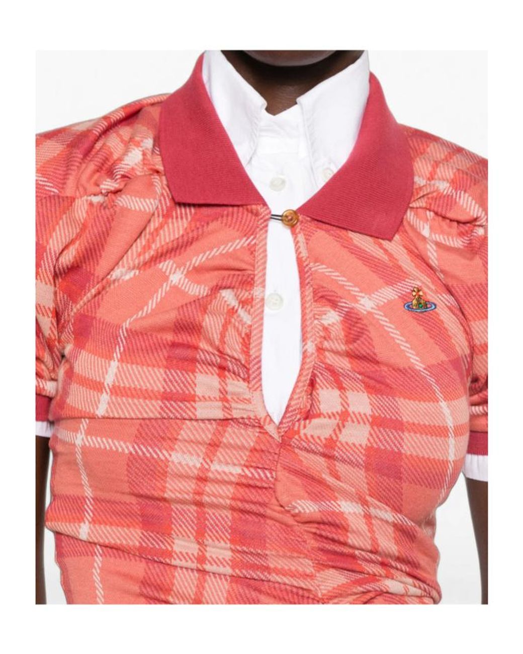 Vivienne Westwood Red Short-Sleeved Dress