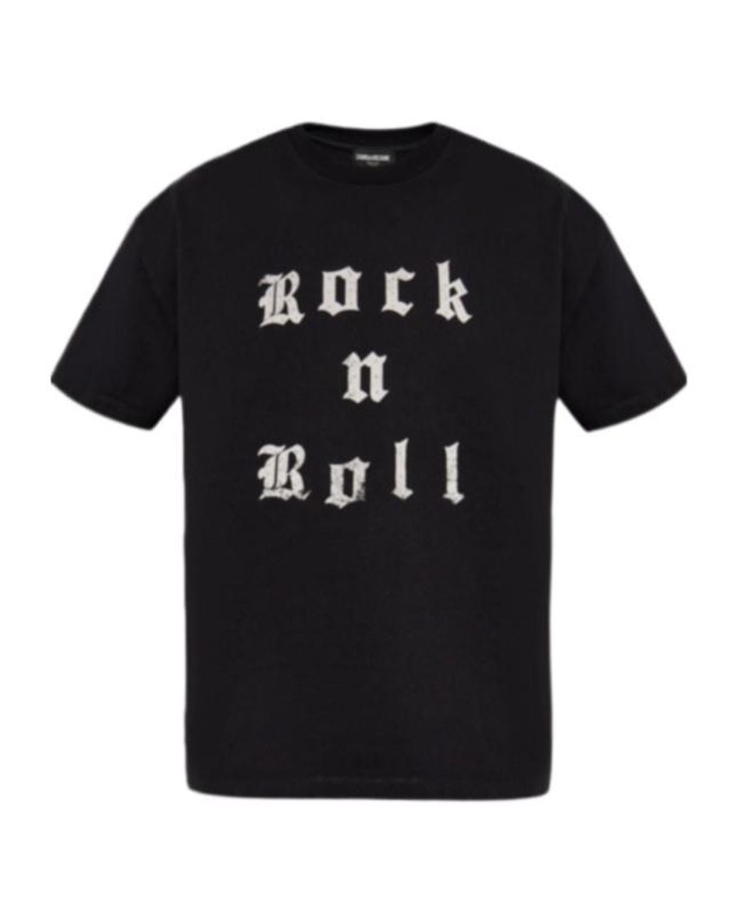 Zadig & Voltaire Black Teddy T-Shirt for men