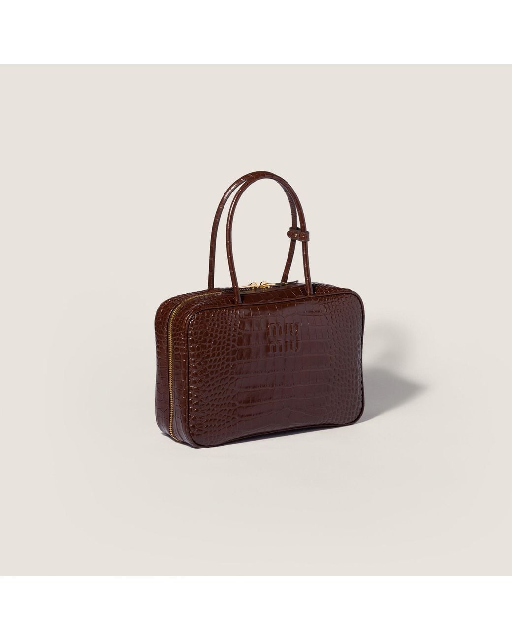 Miu Miu Brown Beau Bag