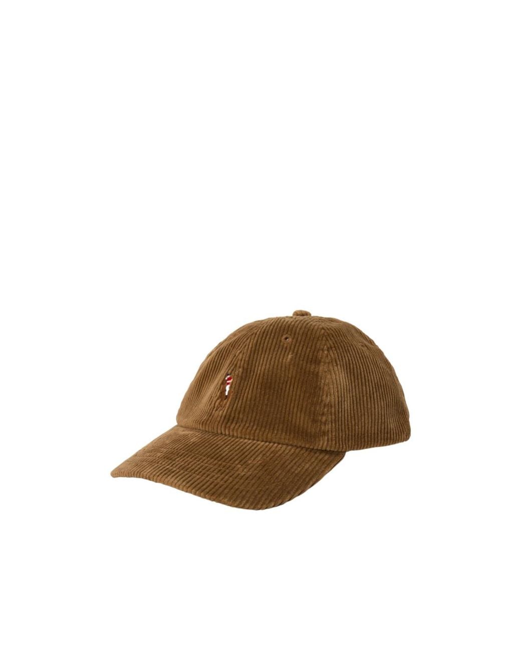 Polo Ralph Lauren Brown Corduroy Baseball Cap for men