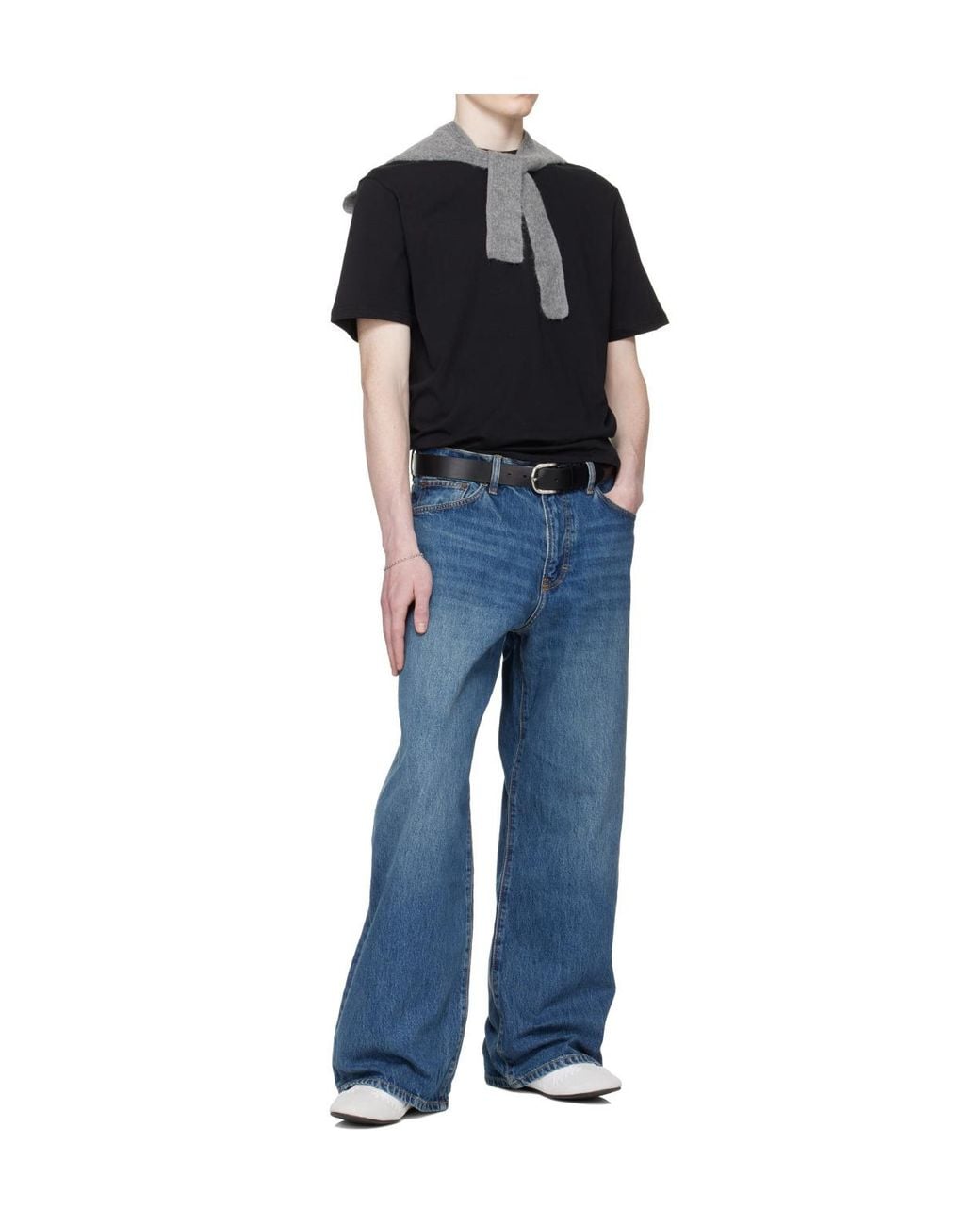 Jeanerica Blue Brera Straight Jeans for men