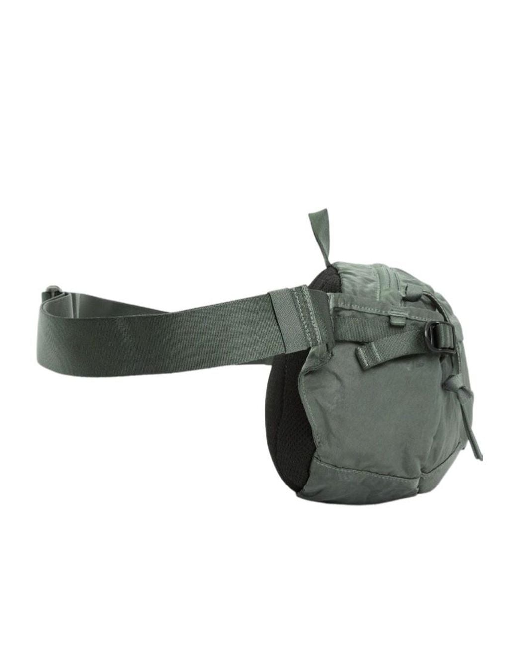 C P Company Gray Lens Detail Zipped Messenger Bag for men