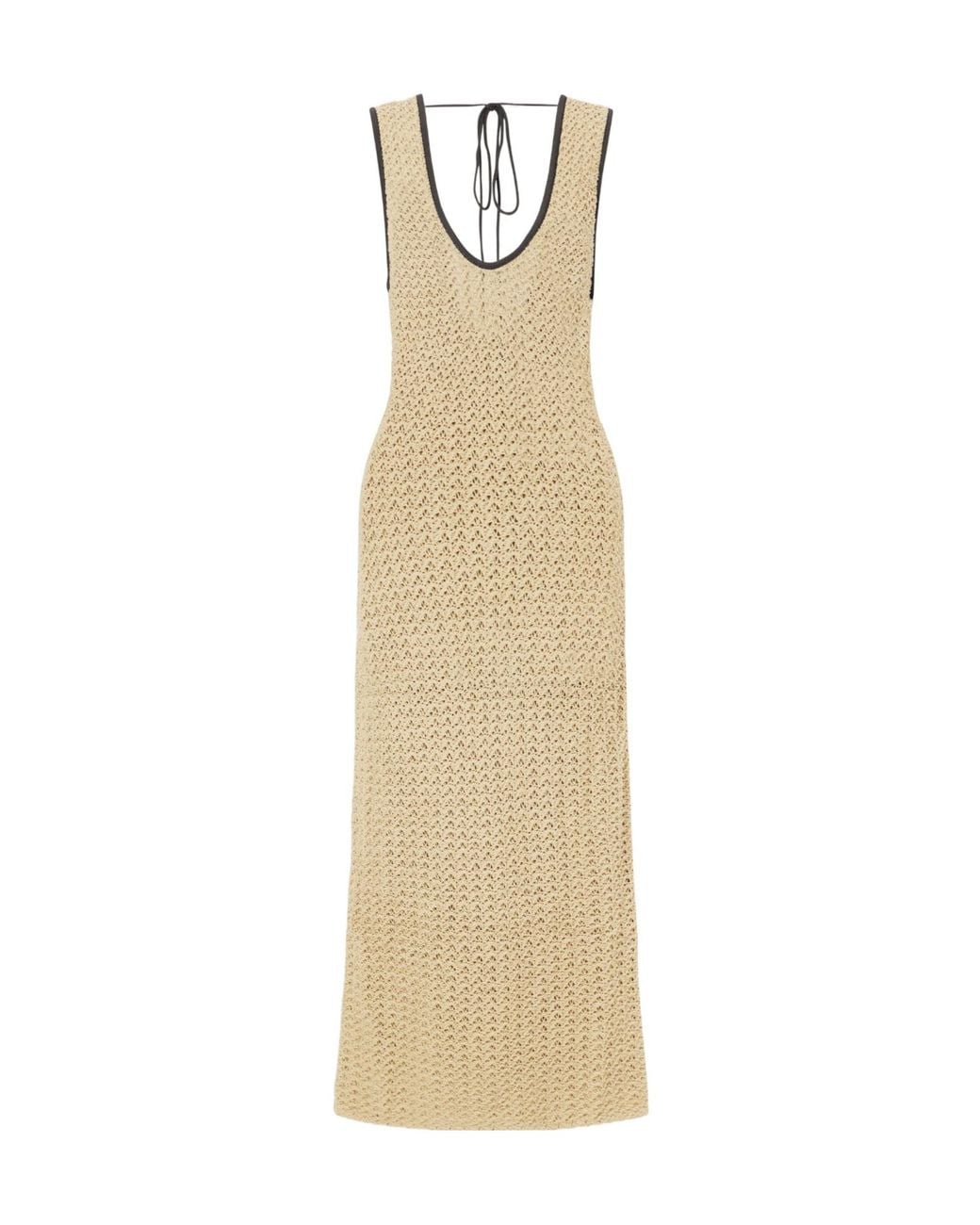 Sir Natural Ellinor Open-Knit Cotton Dress