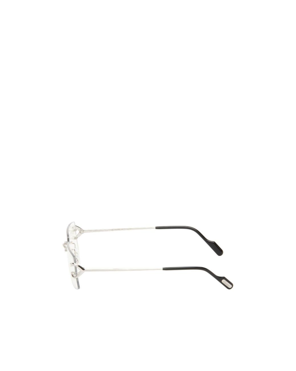 Cartier White Core Range Frameless Plano Lenses for men