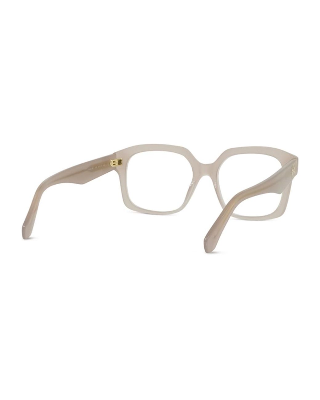 Loewe White Square Frame Glasses