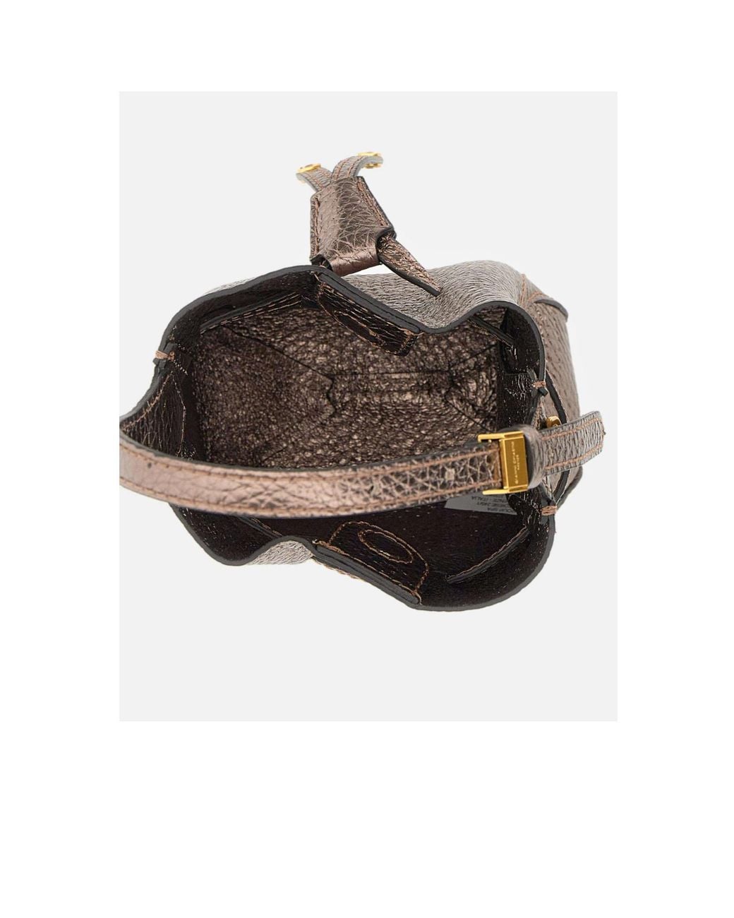 Gianni Chiarini Brown Sienna Small Bucket Bag