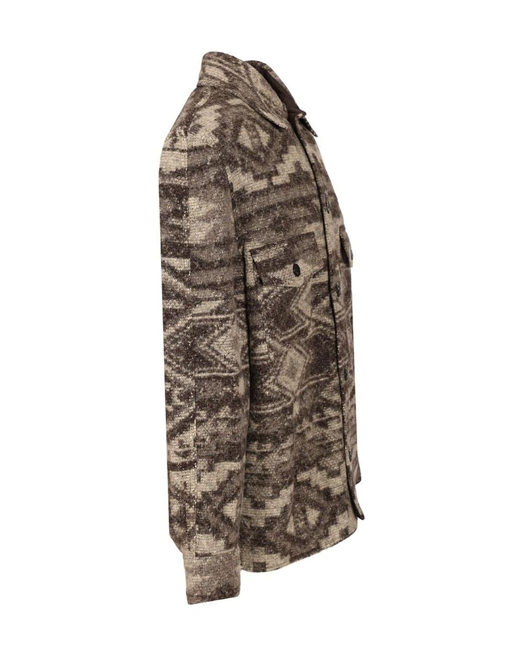 Isabel Marant Gray Kervon Long-Sleeved Shirt for men