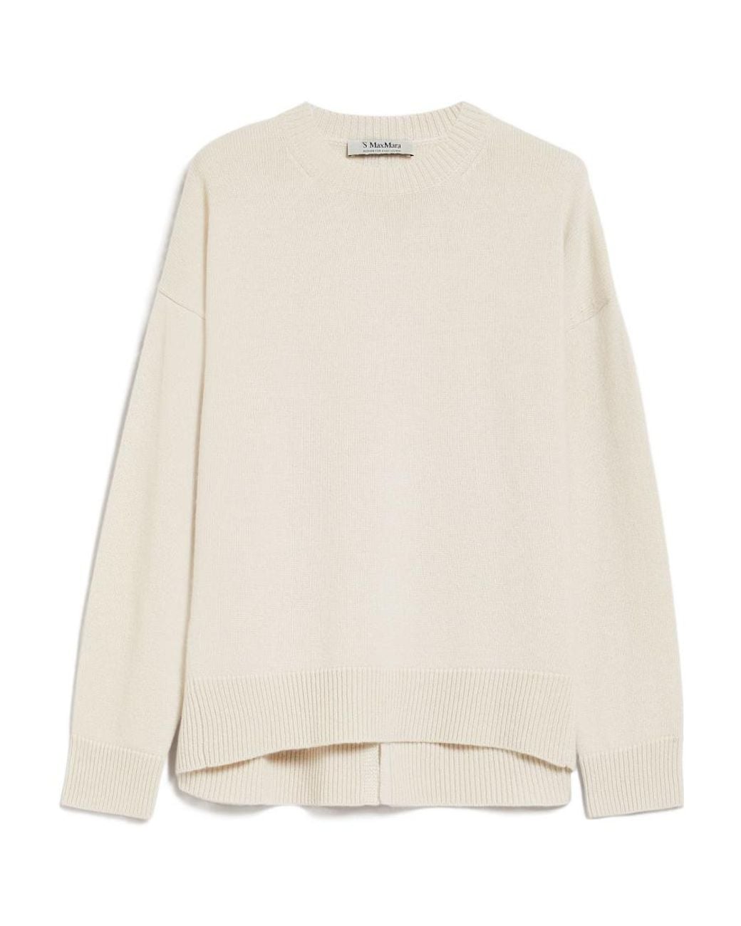 Max Mara Natural 'S Crewneck Long-Sleeved Jumper