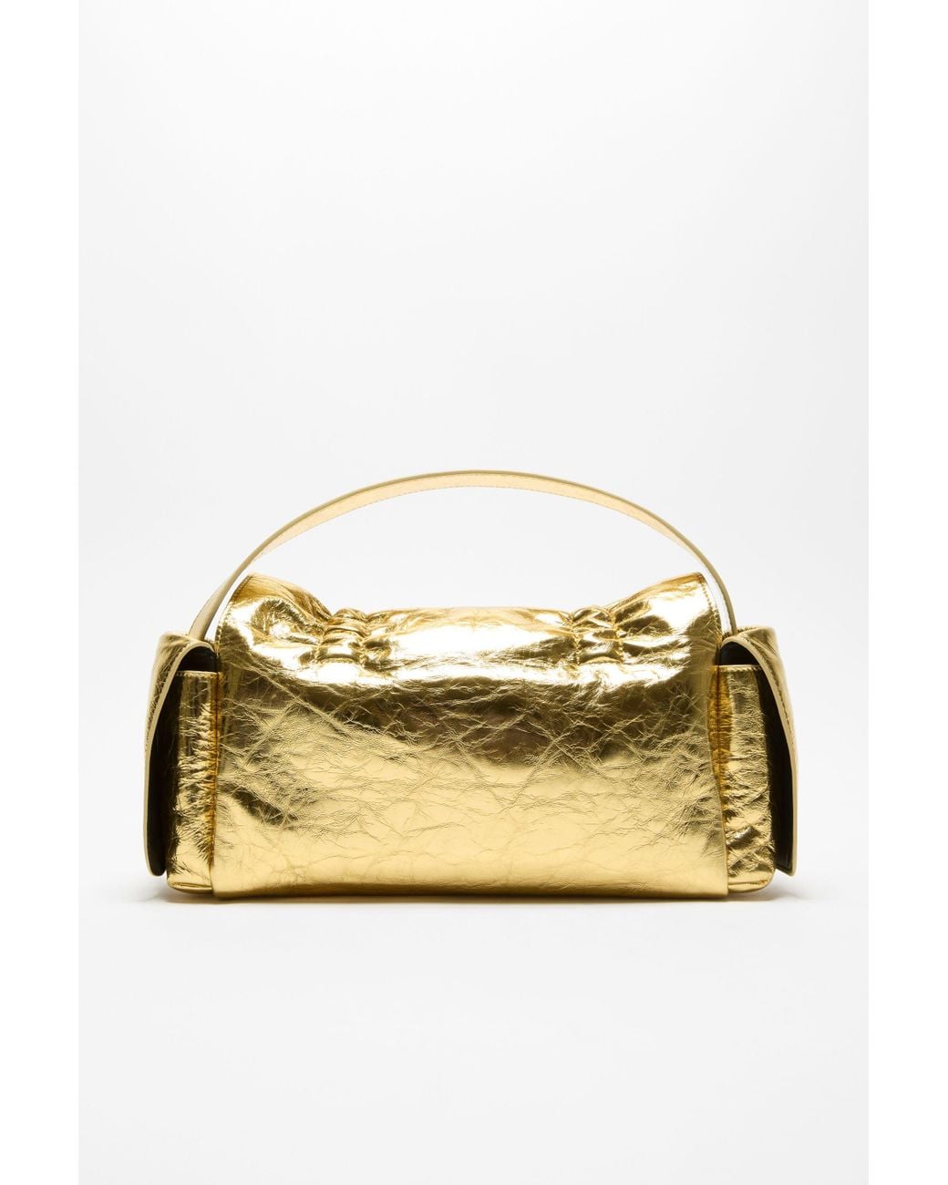 Acne Multipocket Metallic Shoulder Bag