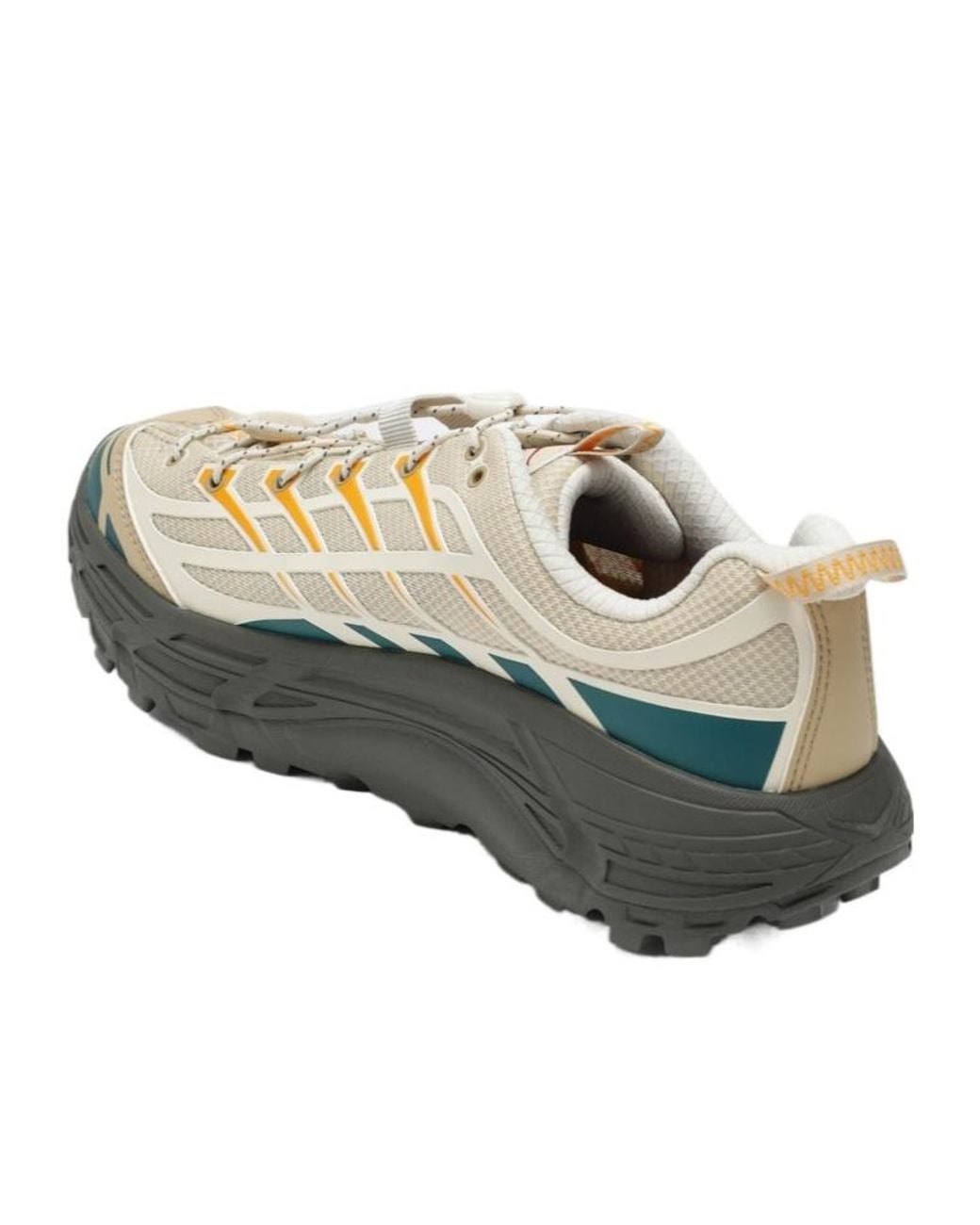 Hoka One One Gray Trail Logo Running Shoes for men
