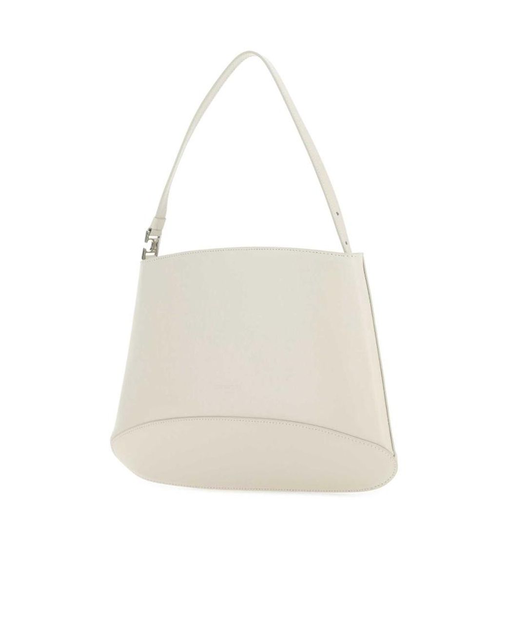 Low Classic White Logo Embossed Tote Bag