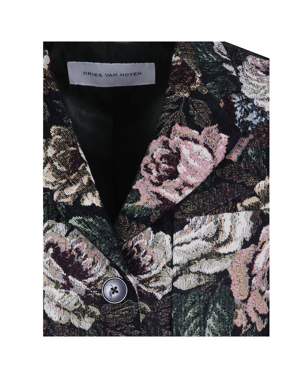Dries Van Noten Black Long-Sleeve Jacket