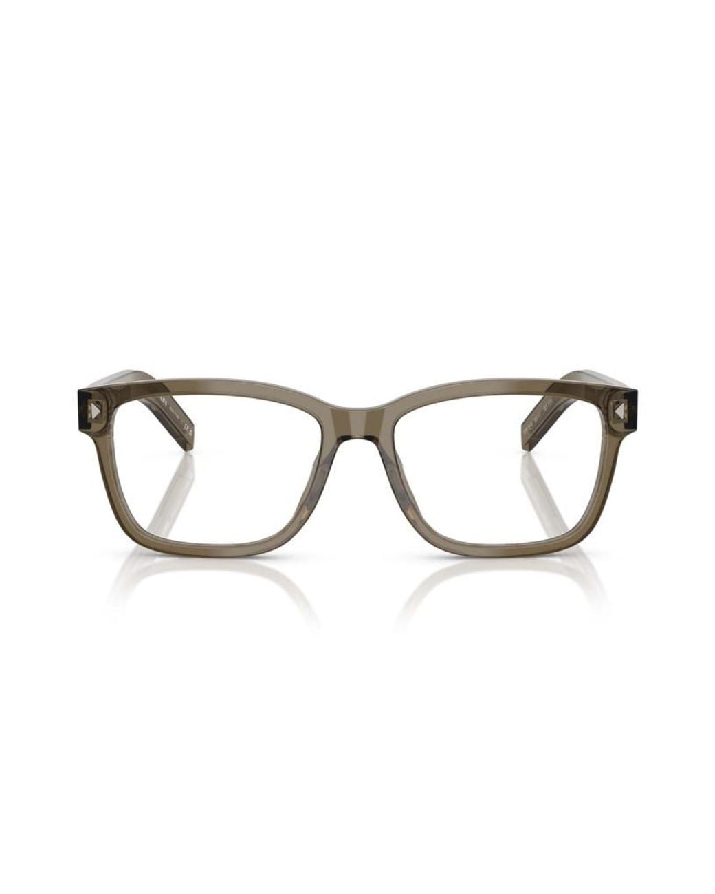 Prada Multicolor Eyewear Square Frame Glasses for men