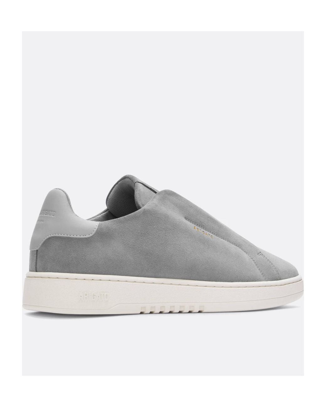 Axel Arigato Gray Dice Laceless Suede Sneakers for men