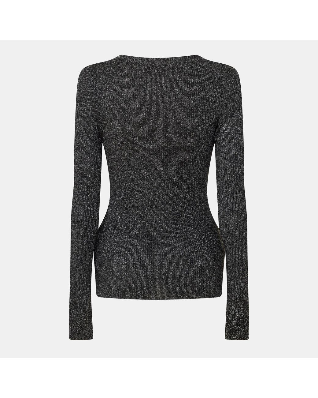 Boss Black Long-Sleeve Knit Top