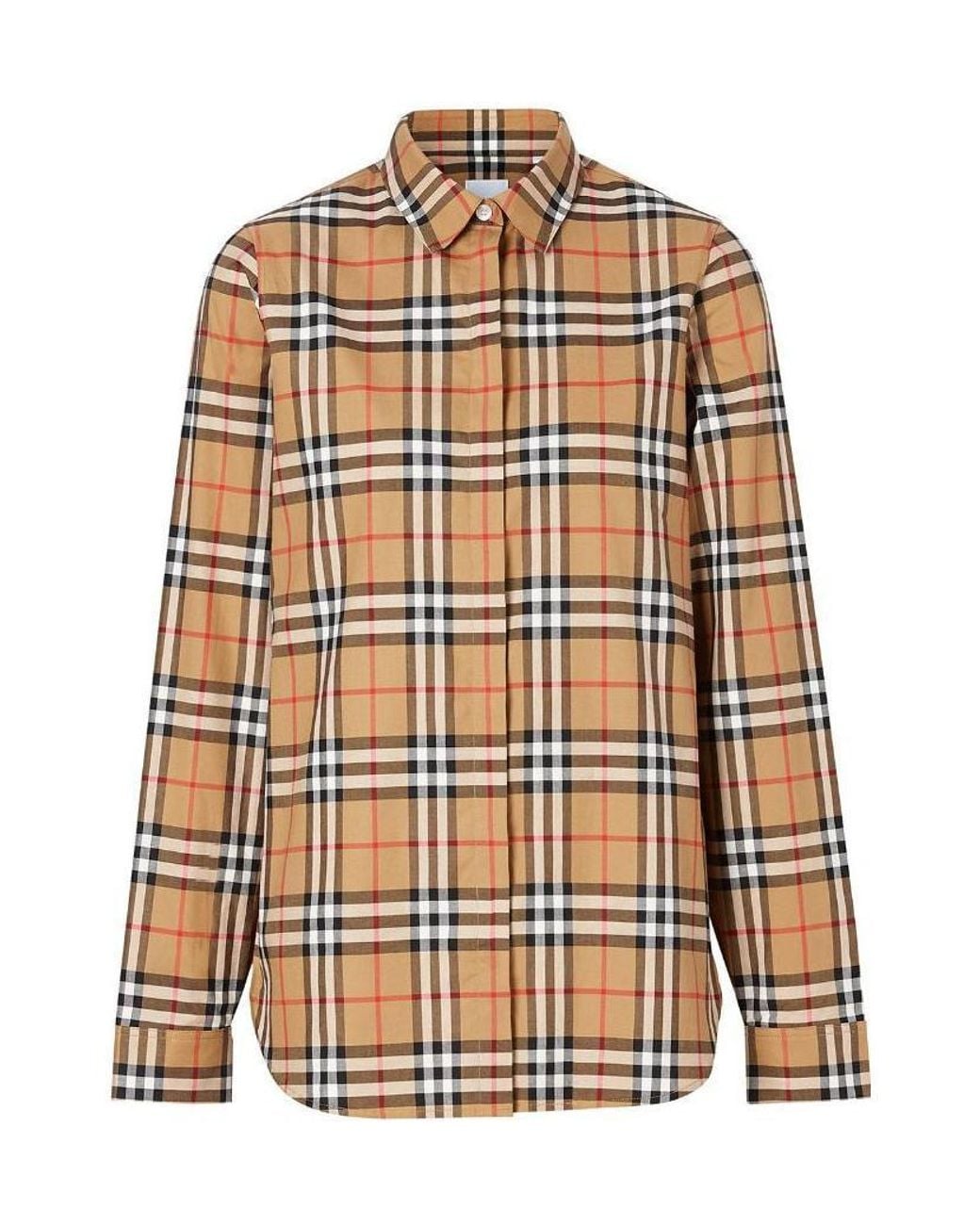 Burberry Multicolor Vintage Check Print Shirt