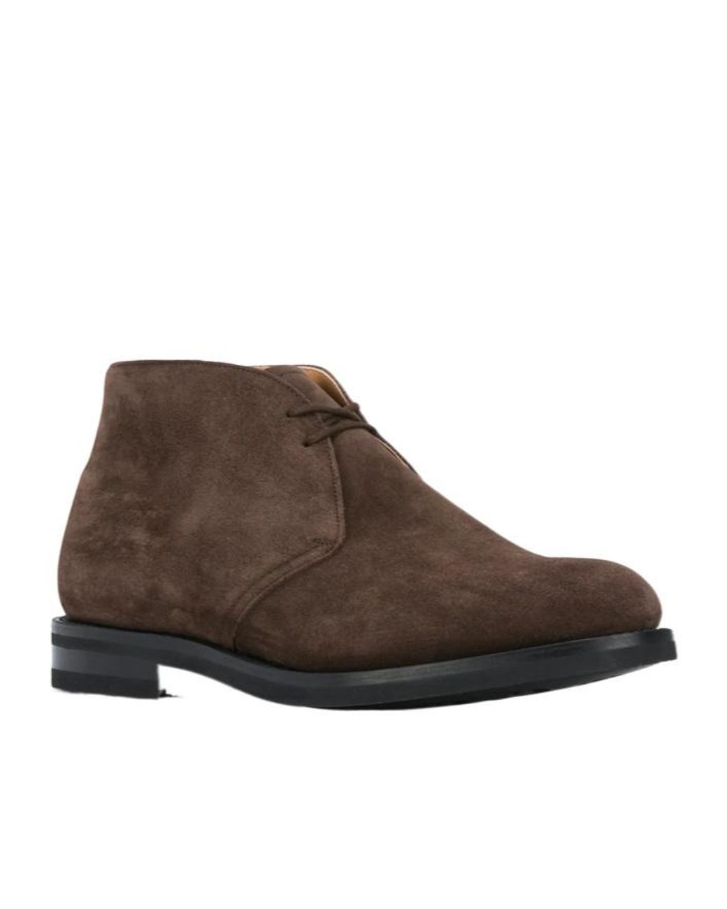 Church's Brown Round-Toe Ankle Boots for men
