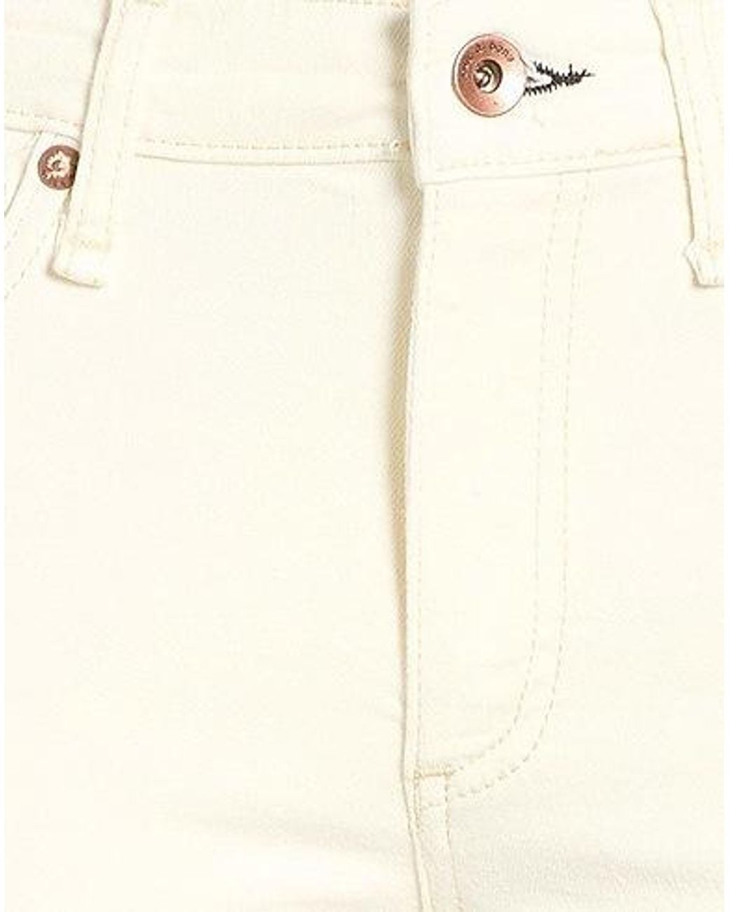 Rag & Bone White Slim-Fitting Colored Jeans