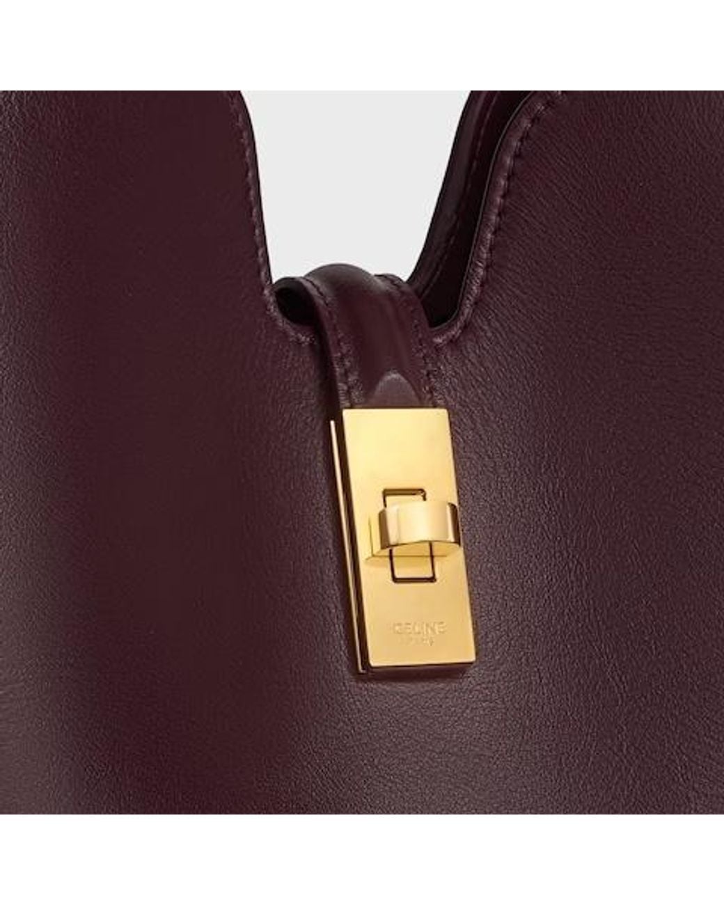 Céline Purple Medium Camille 16 Soft Bag
