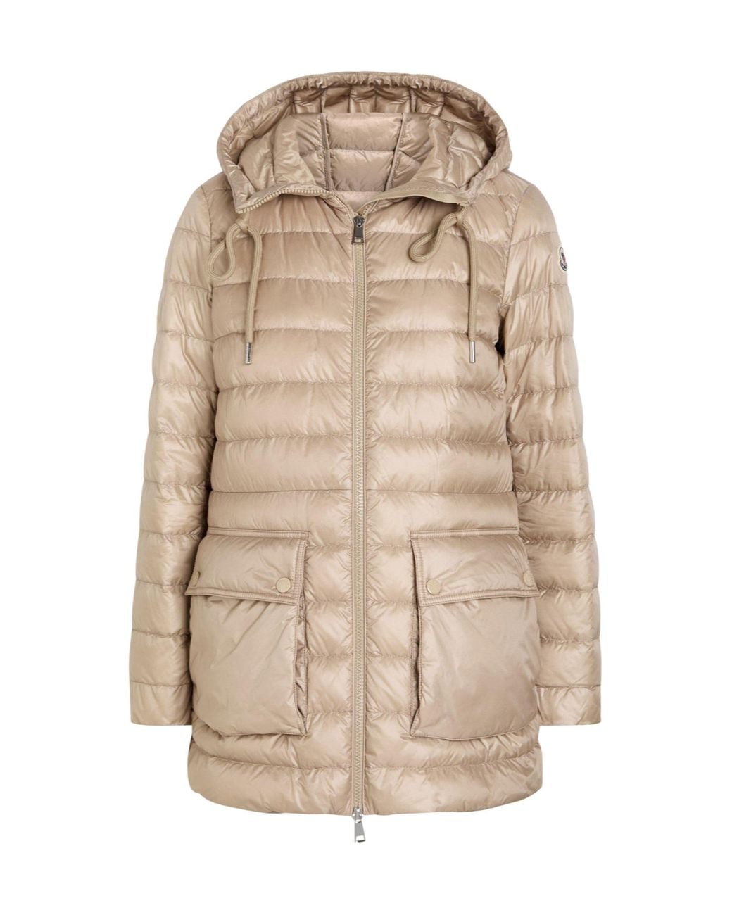 Moncler Natural A Light And Warm Short Coat