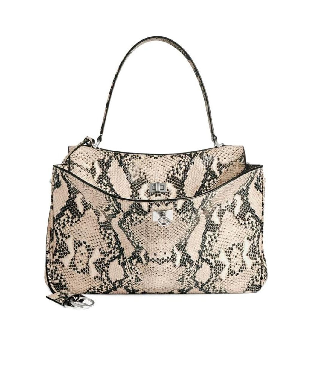Balenciaga White Rodeo Medium Handbag
