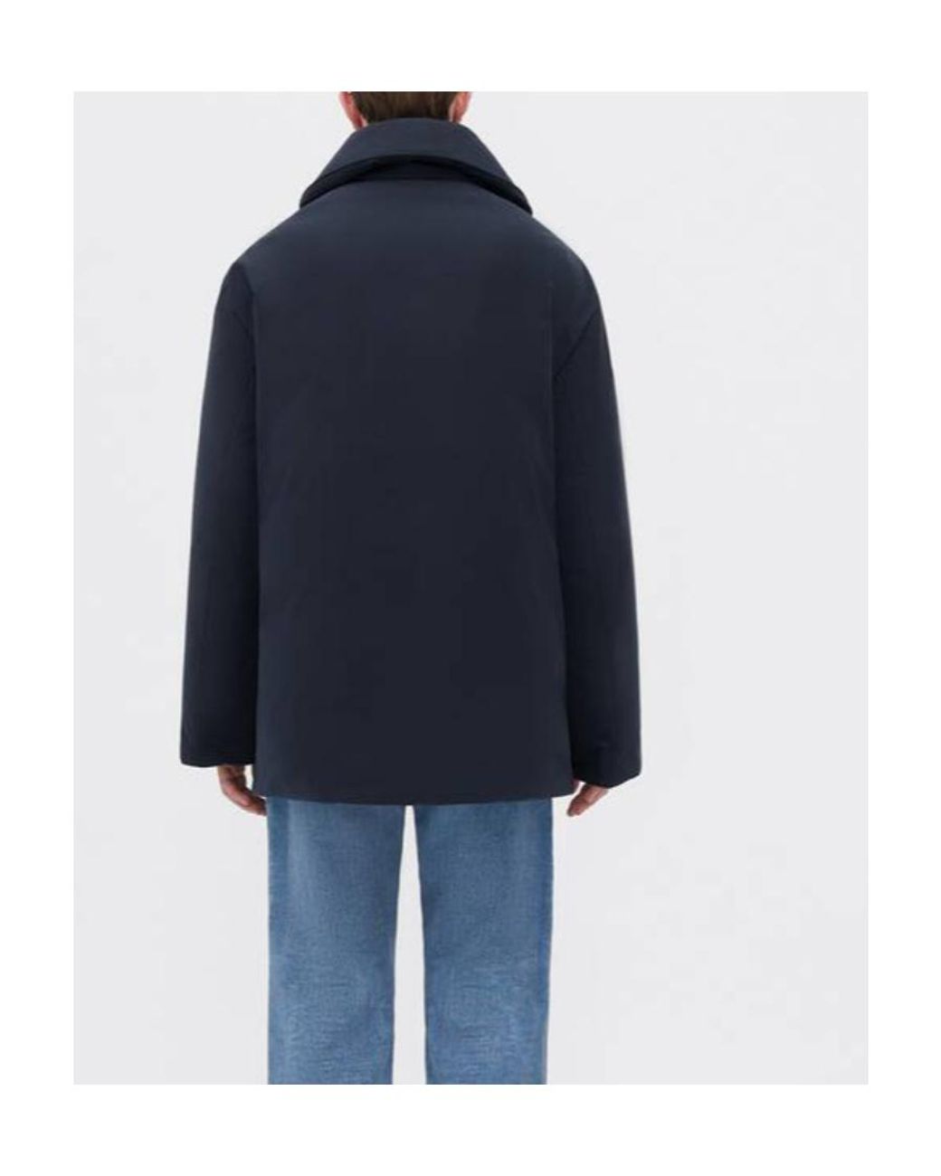 Bottega Veneta Blue Logo Cotton Clothes for men