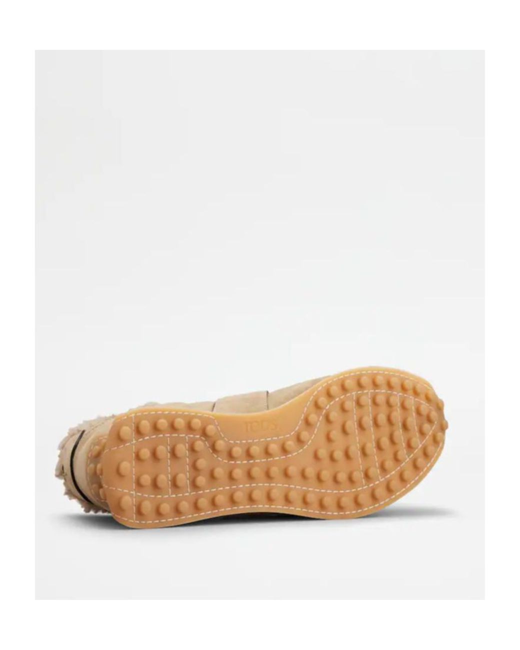 Tod's Natural Sportivo Active Suede Trainers for men