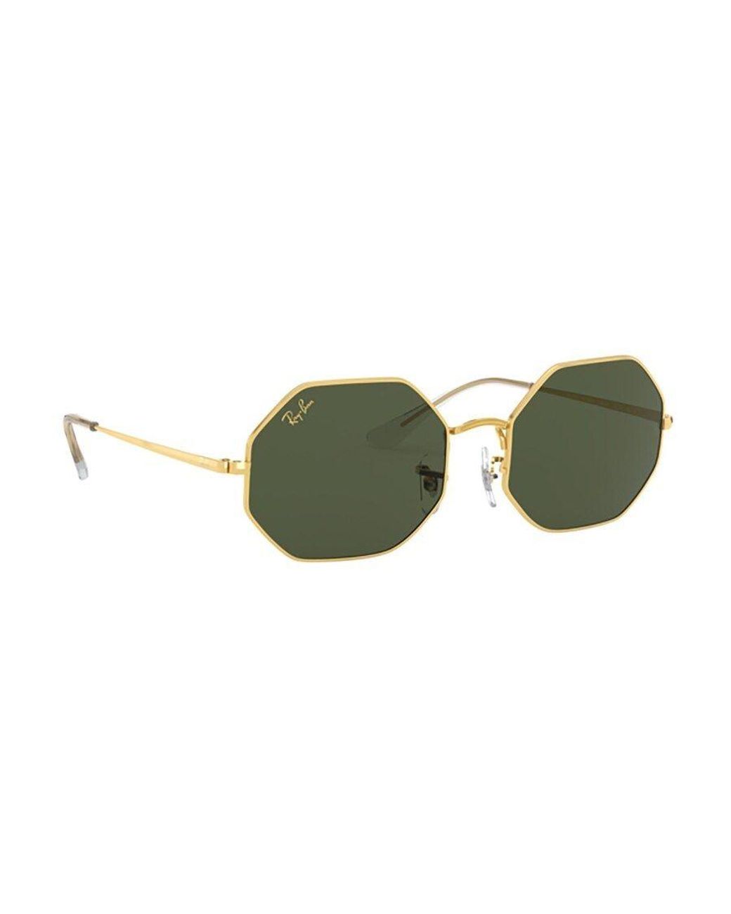 Ray-Ban Green Octagon 1972 Irregular Frame Sunglasses for men