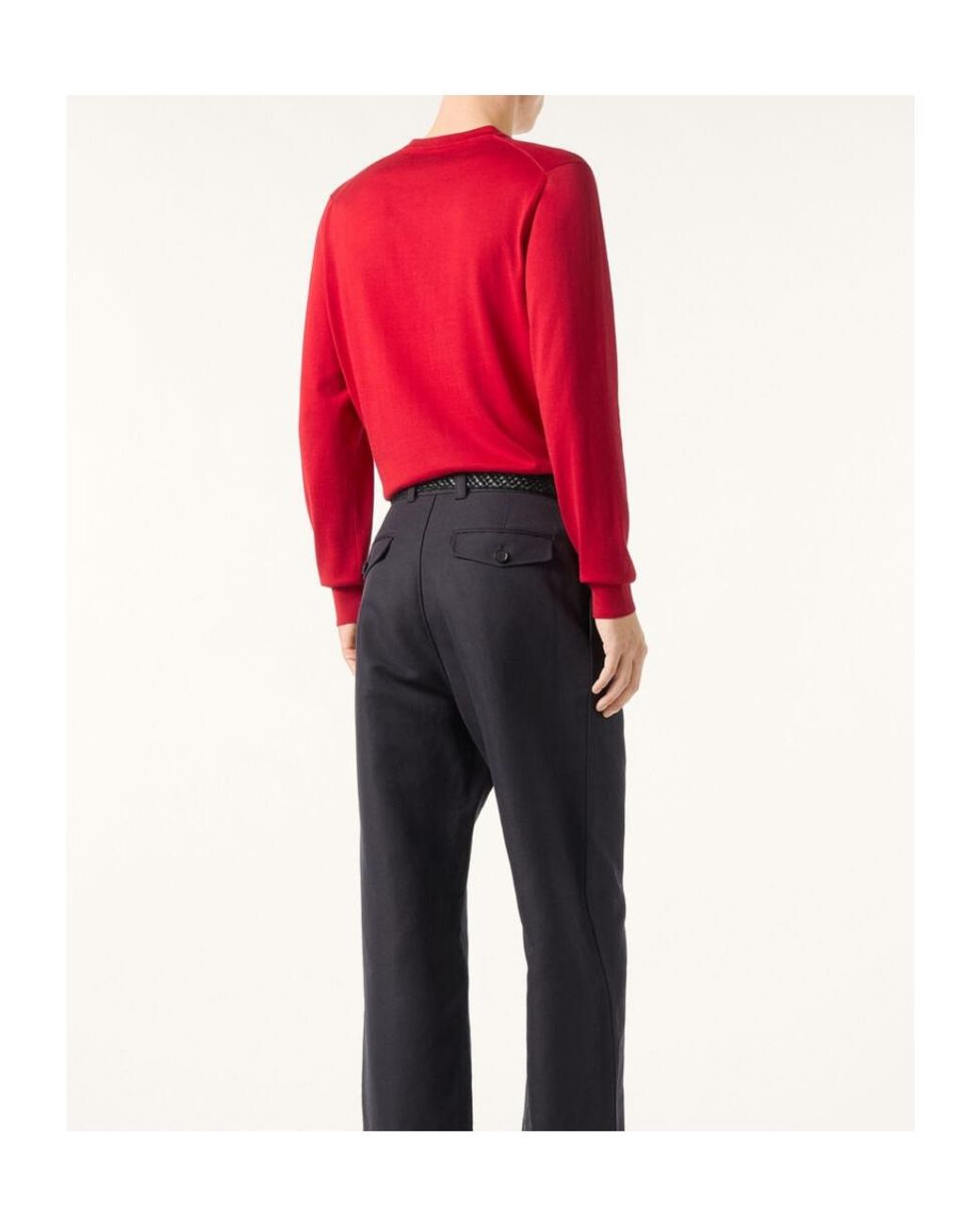 Loro Piana White Long-Sleeved Knitwear for men